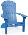 Blue Bahia Adirondack Chair