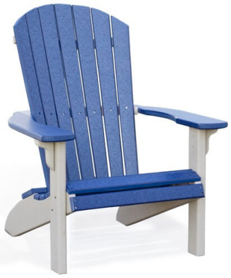 Two-toned Bahia Adirondack Chair
