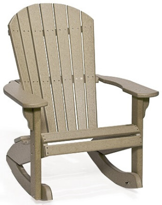 Eco-Friendly Poly Rocking Chair