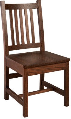 Oak Mission Side Chair