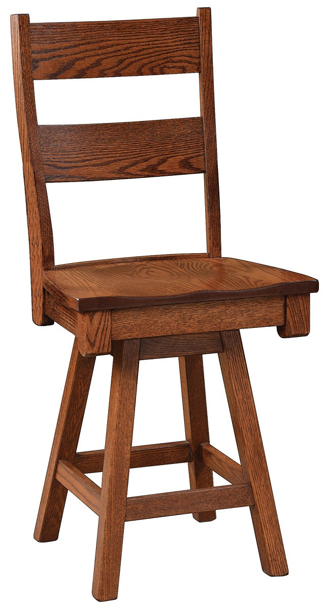 Bamberg Swivel Counter Height Chair
