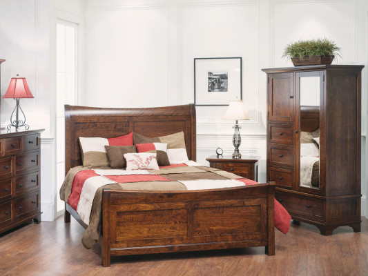 Shown with Beaumont Sleigh Bed
