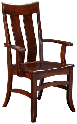 Solid Wood Benezet Arm Chair