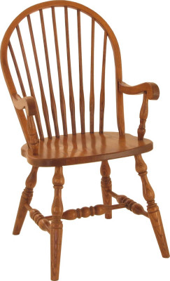 Arm Chair Shown in Oak