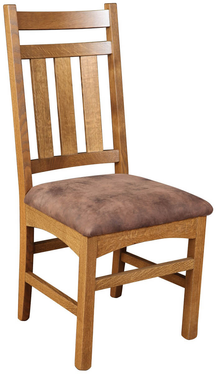 Biloxi Side Chair with Upholstered Seat