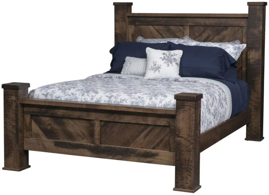 Boxi Rustic Bed