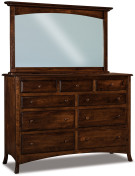 Bradley Mirrored Dresser