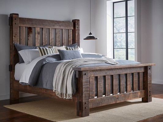 Rough Sawn Bed
