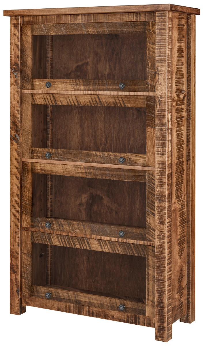 Brodnax Rustic Barrister Bookcase