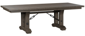 Trestle Table with Leaves