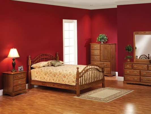 Cambridge Solid Oak Bedroom Furniture Set 