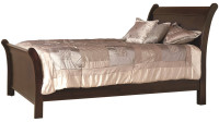 Cannes Mission Sleigh Bed