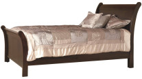 Cannes Mission Sleigh Bed