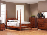 Rustic Cherry Bedroom Collection