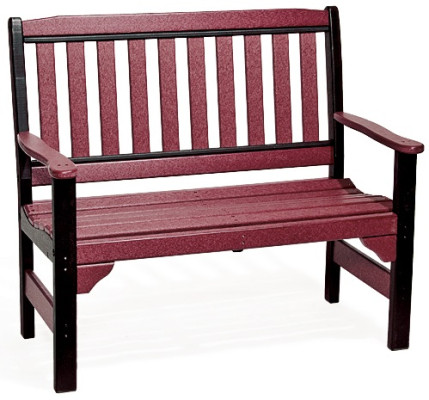 Poly Lumber Outdoor Park Bench