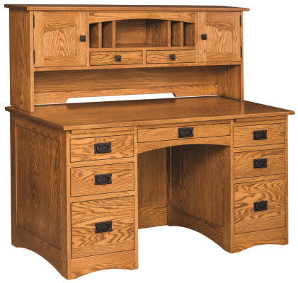 Cedar Key Hutch Top Desk
