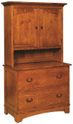 Chipley Lateral File Cabinet with Hutch