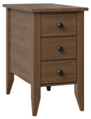 Chouteau 3-Drawer Side Table