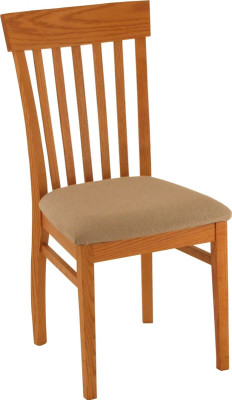 Side chair with fabric seat