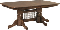 Cussetta Double Pedestal Table