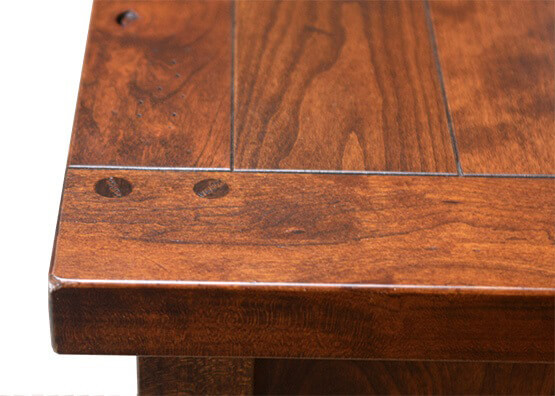 Shown in Rustic Cherry