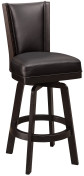 Devine Upholstered Swivel Bar Chair
