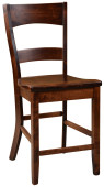 Dietrich Solid Wood Pub Chair