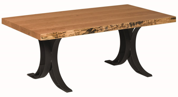 Double Curve Base Coffee Table