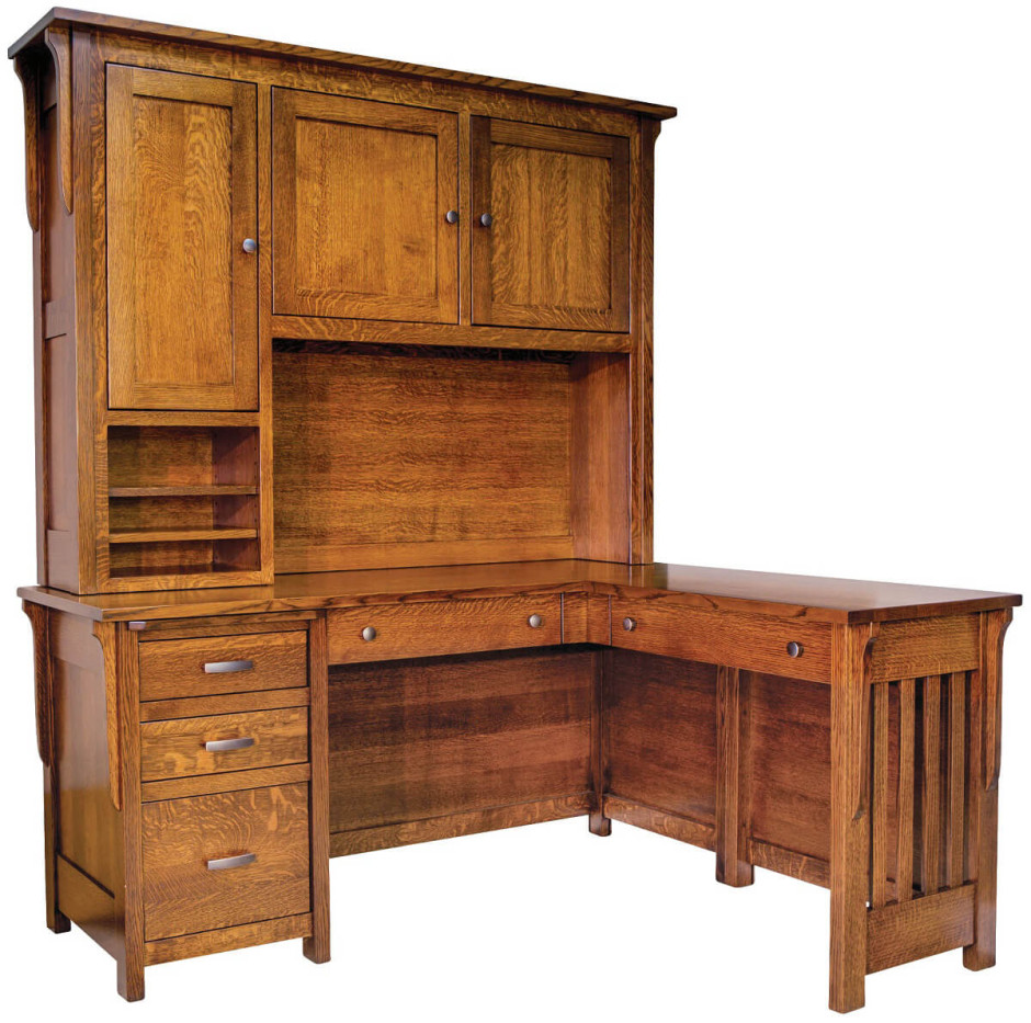 DuPont Amish Made Home Office Desk - Countryside Amish Furniture