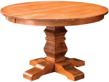 Duvall Round Single Pedestal Table