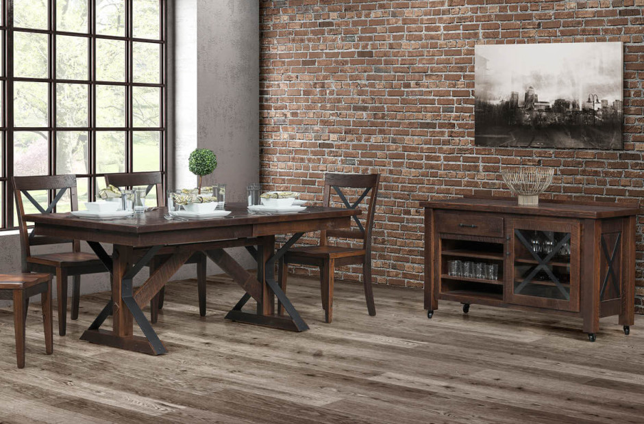 Earle Reclaimed Dining Set image 1