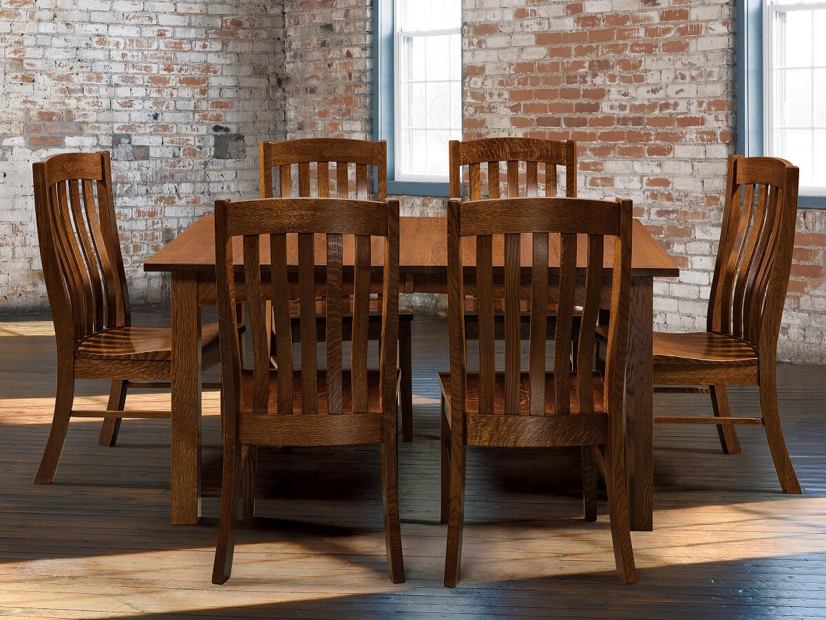 Enfield Table and El Rancho Chairs