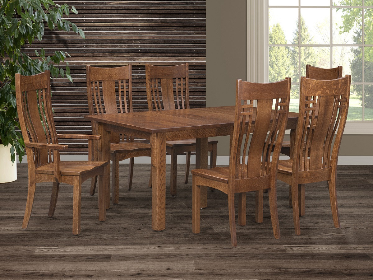 Mission Dining Room Table and Chairs
