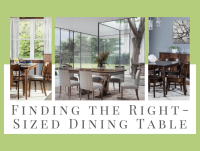 Finding the Right-Sized Dining Table Proportionate to the Room