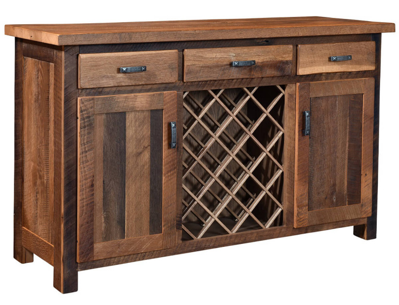 Flagstaff Reclaimed Wine Server