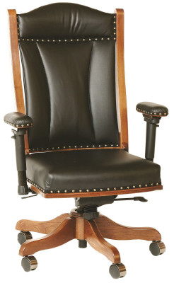 Glencoe Desk Chair with Adjustable Arms