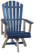 Grabill Outdoor Swivel Dining Chair