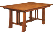 Harding Craftsman Trestle Dining Room Table