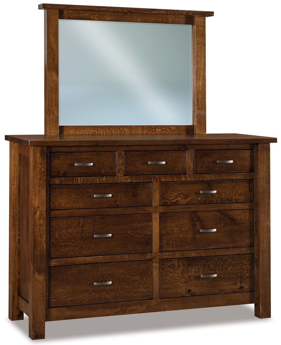 Harper Tall Mirrored Dresser