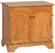 Amish Handcrafted Petite Mt. Eaton-Bunker Hill Computer Armoire USA!