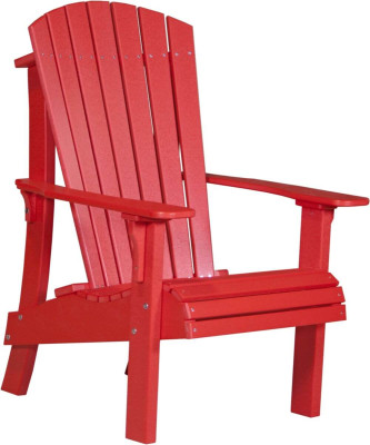 Red Rockaway Highback Adirondack Chair