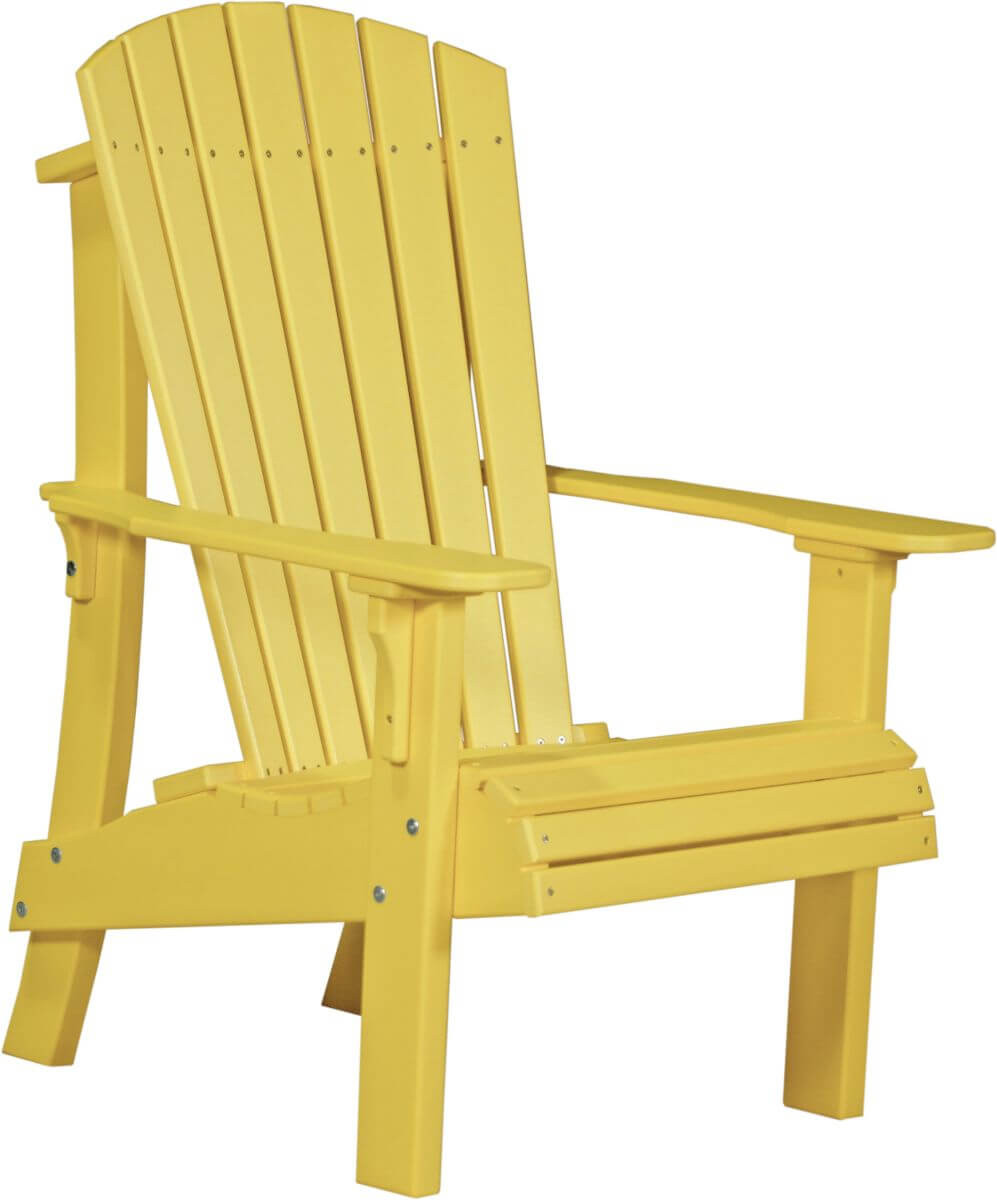 Yellow Rockaway Highback Adirondack Chair