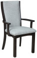Janesville Upholstered Dining Arm Chair