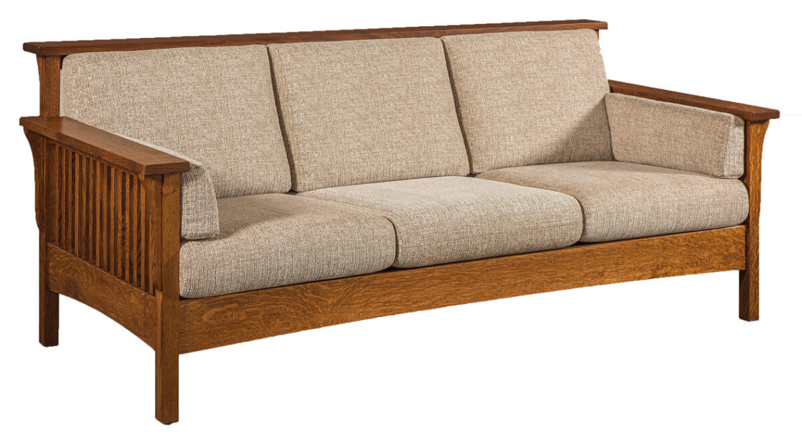 Jerome Slatted Sofa 