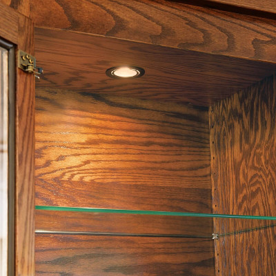 Touch Controlled Hutch Lighting