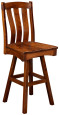 Kaskaskia Swivel Bar Height Chair