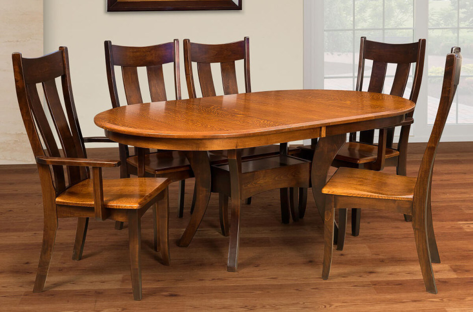 Knox County Transitional Dining Set image 1
