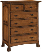 Lakewood 6-Drawer Chest of Drawers