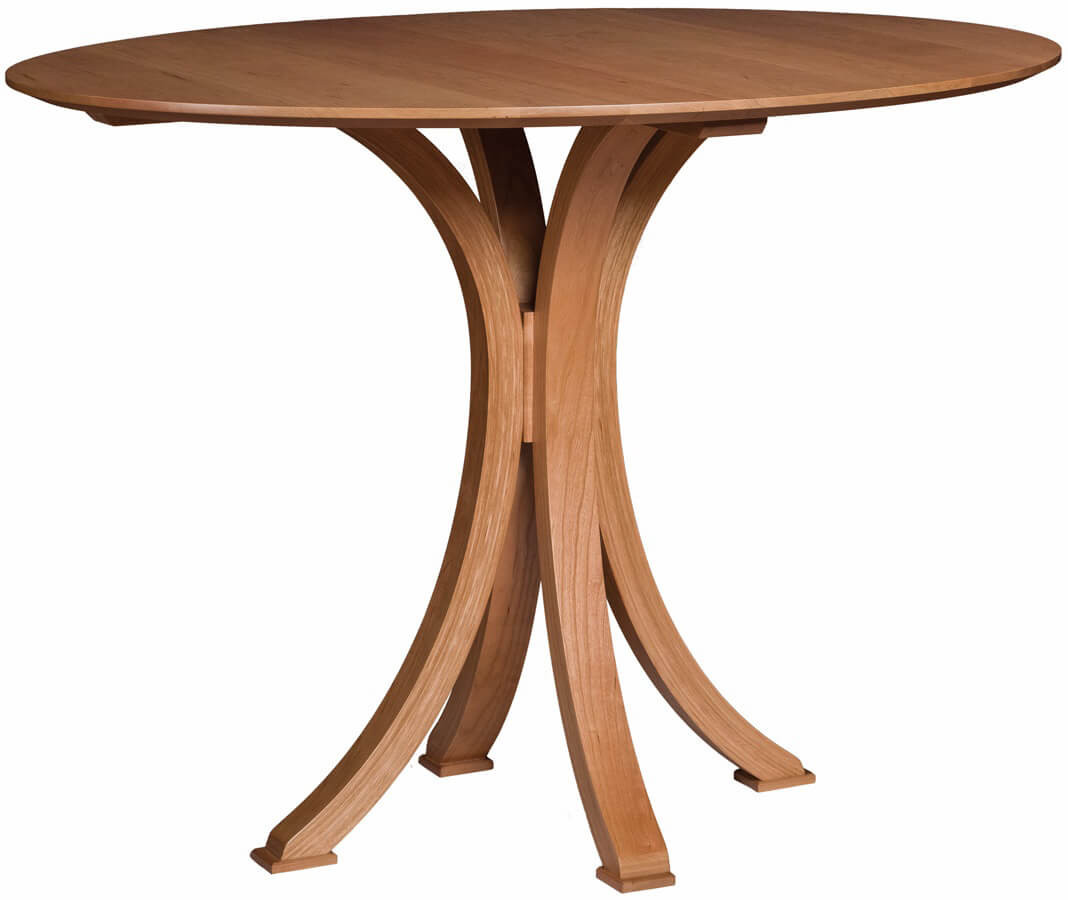 Le Belle Solid Top Pub Table in Cherry