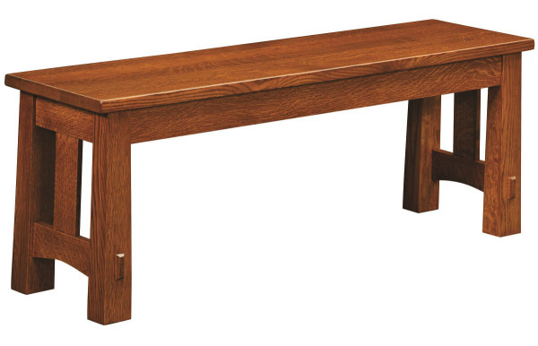 Les Halles Mission Style Dining Bench